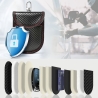 TECH-PROTECT KLR100 POUCH KEYLESS RFID SIGNAL BLOCKER CASE CARBON BLACKRED