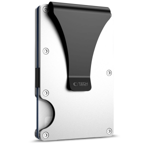 TECH-PROTECT THORN RFID CARD WALLET STEEL SILVER