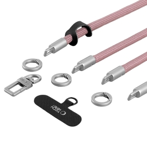 TECH-PROTECT C10S ROPE CROSSBODY & WRIST DUSTY ROSETITANIUM