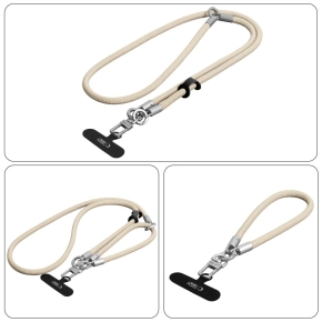 TECH-PROTECT C10S ROPE CROSSBODY & WRIST DESERT BEIGETITANIUM