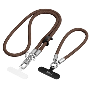 TECH-PROTECT C10S ROPE CROSSBODY & WRIST WALNUT BROWNTITANIUM
