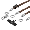 TECH-PROTECT C10S ROPE CROSSBODY & WRIST WALNUT BROWNTITANIUM