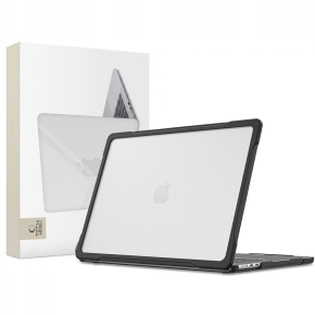 TECH-PROTECT VELAR MACBOOK AIR 15 M2-M5 2023-2026 BLACKMATTE CLEAR