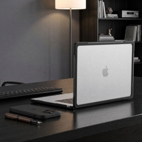 TECH-PROTECT VELAR MACBOOK AIR 15 M2-M5 2023-2026 BLACKMATTE CLEAR