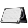 TECH-PROTECT VELAR MACBOOK PRO 16 M1-M5  M5 PRO  M5 PRO MAX 2021-2026 BLACKMATTE CLEAR