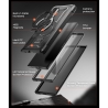 SUPCASE UB GRIP MAG MAGSAFE 2-SET GALAXY Z FOLD 8 BLACK