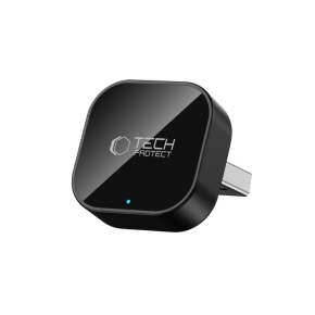 TECH-PROTECT ULTRABOOST CA01 APPLE CARPLAY  ANDROID AUTO ADAPTER USB BLUETOOTH 5.4 MATTE BLACK