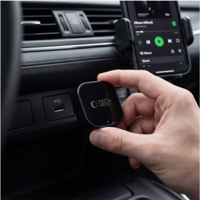 TECH-PROTECT ULTRABOOST CA01 APPLE CARPLAY  ANDROID AUTO ADAPTER USB BLUETOOTH 5.4 MATTE BLACK