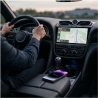 TECH-PROTECT ULTRABOOST CA01 APPLE CARPLAY  ANDROID AUTO ADAPTER USB BLUETOOTH 5.4 MATTE BLACK