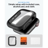 SPIGEN THIN FIT 360 APPLE WATCH 4  5  6  SE 1  2  3 (44 MM) BLACK