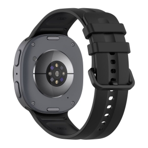 TECH-PROTECT SILICONE EVO SAMSUNG GALAXY WATCH 8  9  CLASSIC (40  44  46 MM) BLACK