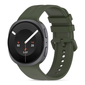 TECH-PROTECT SILICONE EVO SAMSUNG GALAXY WATCH 8  9  CLASSIC (40  44  46 MM) MILITARY GREEN