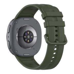 TECH-PROTECT SILICONE EVO SAMSUNG GALAXY WATCH 8  9  CLASSIC (40  44  46 MM) MILITARY GREEN