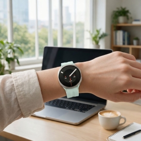TECH-PROTECT SILICONE EVO SAMSUNG GALAXY WATCH 8  9  CLASSIC (40  44  46 MM) MINT CREAM