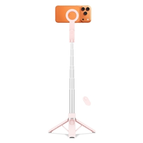 TECH-PROTECT L11S MAGSAFE BLUETOOTH SELFIE STICK TRIPOD PINK