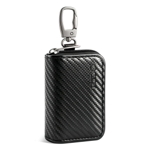 KLATKA FARADAYA TECH-PROTECT KLR300 POUCH KEYLESS RFID SIGNAL BLOCKER CASE CARBON