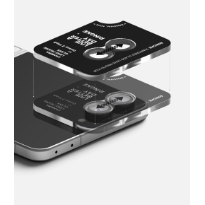 OSŁONA APARATU RINGKE CAMERA FRAME 2-PACK GALAXY Z FLIP 8 BLACK
