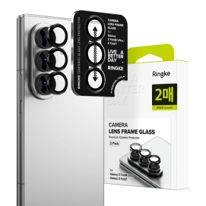 OSŁONA APARATU RINGKE CAMERA FRAME 2-PACK GALAXY Z FOLD 7  8 ULTRA BLACK