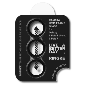 OSŁONA APARATU RINGKE CAMERA FRAME 2-PACK GALAXY Z FOLD 7  8 ULTRA BLACK
