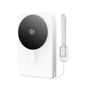 TECH-PROTECT PB40 LIFEMAG MAGSAFE POWER BANK 10000MAH 25W QI2.2 WHITESILVER