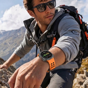 TECH-PROTECT ICONBAND PRO SAMSUNG GALAXY WATCH ULTRA 1  2 2024-2026 (47 MM) ORANGEBLACK