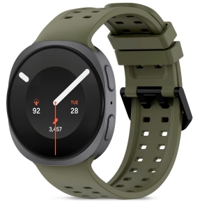 TECH-PROTECT SILICONE AIR SAMSUNG GALAXY WATCH 8  9  CLASSIC (40  44  46 MM) OLIVE GREEN