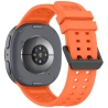 TECH-PROTECT SILICONE AIR SAMSUNG GALAXY WATCH 8  9  CLASSIC (40  44  46 MM) TANGARINE ORANGE