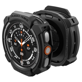 SPIGEN RUGGED ARMOR SAMSUNG GALAXY WATCH ULTRA 2 2026 (47 MM) MATTE SCHWARZ