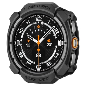SPIGEN RUGGED ARMOR SAMSUNG GALAXY WATCH ULTRA 2 2026 (47 MM) MATTE BLACK