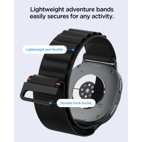 SPIGEN WBF1 BAND SAMSUNG GALAXY WATCH 8  9  CLASSIC (40  44  46 MM) BLACK