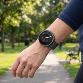 TECH-PROTECT STAINLESS SAMSUNG GALAXY WATCH 8  9  CLASSIC (40  44  46 MM) BLACK