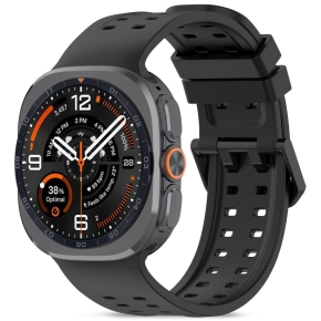 TECH-PROTECT SILICONE AIR SAMSUNG GALAXY WATCH ULTRA 1  2 2024-2026 (47 MM) BLACK