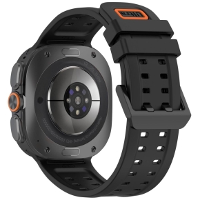 TECH-PROTECT SILICONE AIR SAMSUNG GALAXY WATCH ULTRA 1  2 2024-2026 (47 MM) BLACK