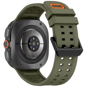 TECH-PROTECT SILICONE AIR SAMSUNG GALAXY WATCH ULTRA 1 2 2024-2026 (47 MM) OLIVE GREEN