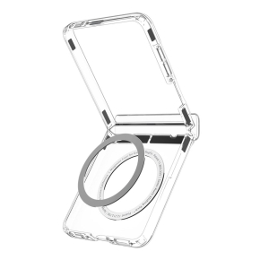 SPIGEN ULTRA HYBRID PRO MAGSAFE GALAXY Z FLIP 8 CLEARWHITE