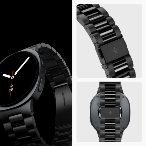 SPIGEN MODERN FIT 316L BAND SAMSUNG GALAXY WATCH 8  9  CLASSIC (40  44  46 MM) BLACK