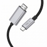 TECH-PROTECT ULTRABOOST CABLE USB-C TO HDMI 2.1 8K 60HZ 200CM IRON GREY