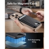 ESR CLASSIC RFID MAGNETIC WALLET STAND MAGSAFE CARBON FIBER BLACK
