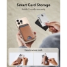 ESR CLASSIC RFID MAGNETIC WALLET STAND MAGSAFE BROWN