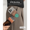 ESR CLASSIC RFID MAGNETIC WALLET STAND MAGSAFE BROWN