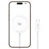 TECH-PROTECT A54 MAGNETIC MAGSAFE WIRELESS CHARGER 25W QI2.2 WHITE