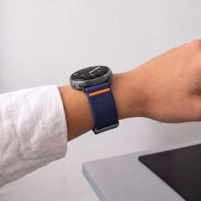 TECH-PROTECT NYLON CLASP SAMSUNG GALAXY WATCH 8  9  CLASSIC (40  44  46 MM) NAVY BLUE