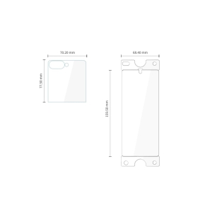 ZESTAW OCHRONNY TECH-PROTECT EASY SET FOIL & GLASS FIT+ 4IN1 GALAXY Z FLIP 7  8 CLEAR