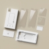 ZESTAW OCHRONNY TECH-PROTECT EASY SET FOIL & GLASS FIT+ 4IN1 GALAXY Z FLIP 7  8 CLEAR