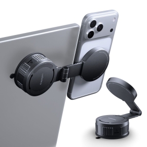 SPIGEN MFT35-1 MAGNETIC MAGSAFE DASHBOARD & WINDSHIELD & SCREEN CAR MOUNT BLACK