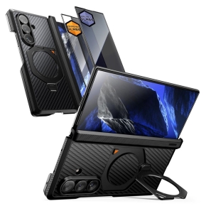 SUPCASE UB AERO MAGSAFE 2-SET GALAXY Z FOLD 8 ULTRA ARAMID BLACK
