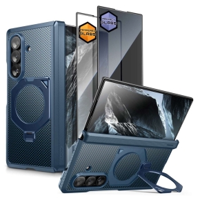 SUPCASE UB AERO MAGSAFE 2-SET GALAXY Z FOLD 8 ULTRA ARAMID BLUE