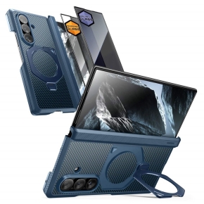SUPCASE UB AERO MAGSAFE 2-SET GALAXY Z FOLD 8 ULTRA ARAMID BLUE