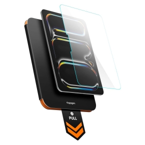 SZKŁO HARTOWANE SPIGEN ALM GLAS.TR T IPAD PRO 11” 5  6  2024-2025 CLEAR