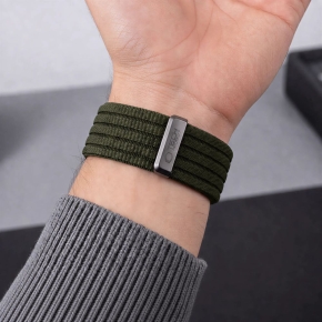 TECH-PROTECT NYLON SPORT APPLE WATCH 8  9  10  11  SE  ULTRA (44  45  46  49 MM) MILITARY GREEN